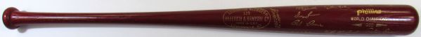 1980 Philadelphia Phillies World Series Red Bat