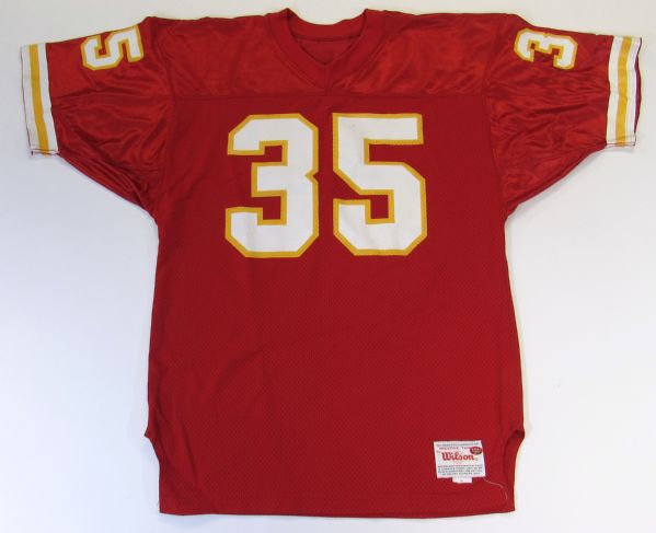 1990 Christian Okoye Game Used KC Chiefs Jersey