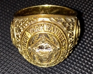 1962 MVP Ralph Terry NY Yankees World Series Ring.