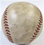 Roger Maris Signed Game Used Ball