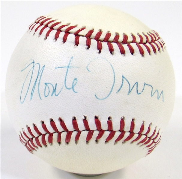 Monte Irvin Signed Ball