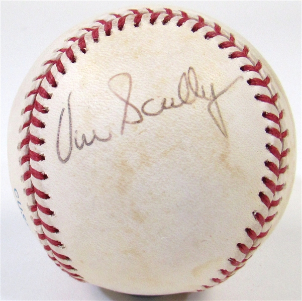 Vin Scully Signed Ball