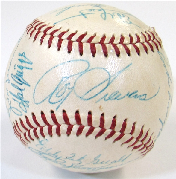 1958 Washington Senators Team Signed Baseball