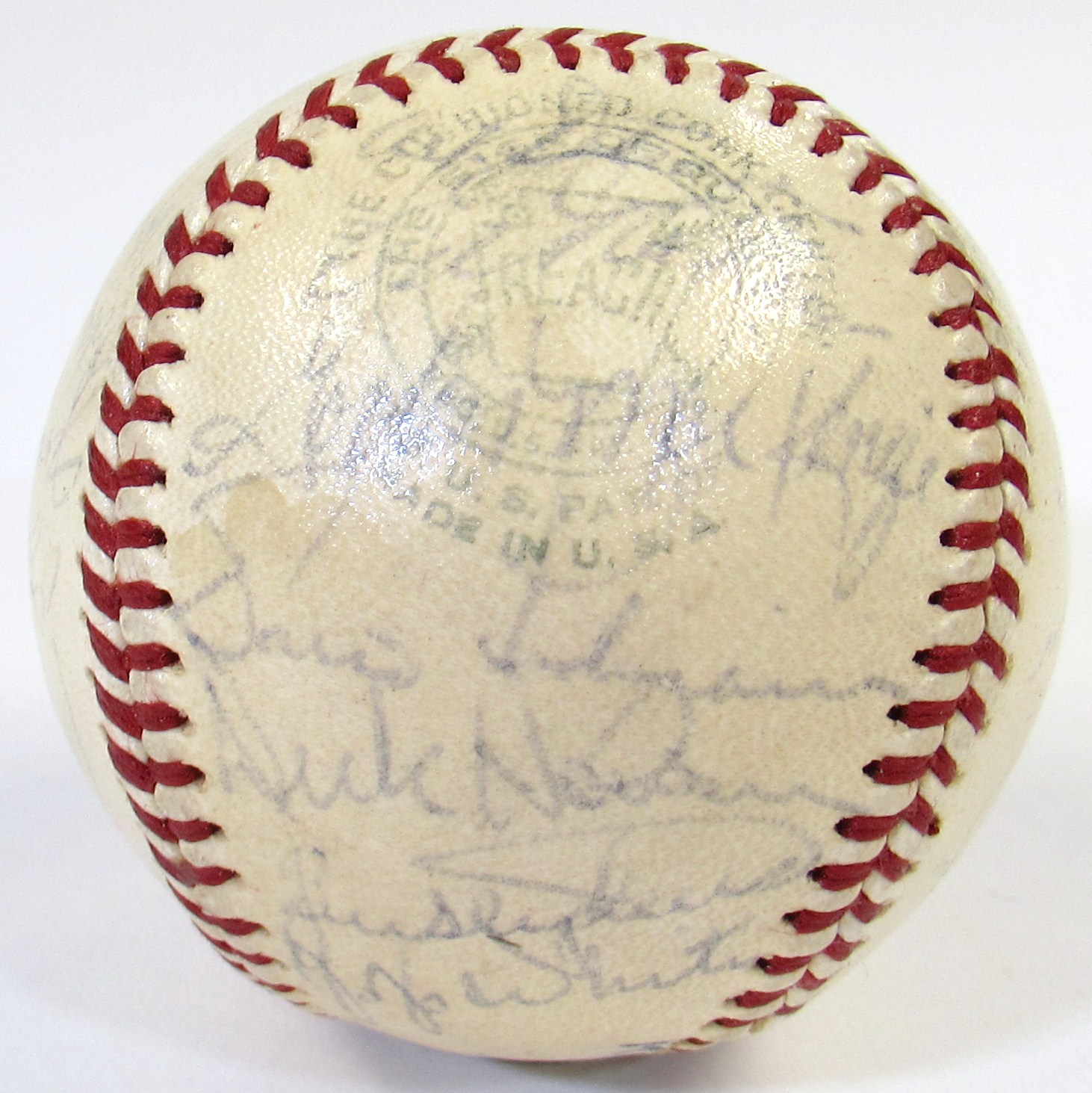 Lot Detail - 1961 Kansas City A's Team Signed Ball