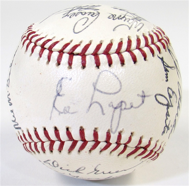 1963 Kansas City As Team Signed Ball