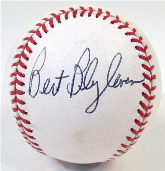 Bert Blyleven Signed Ball