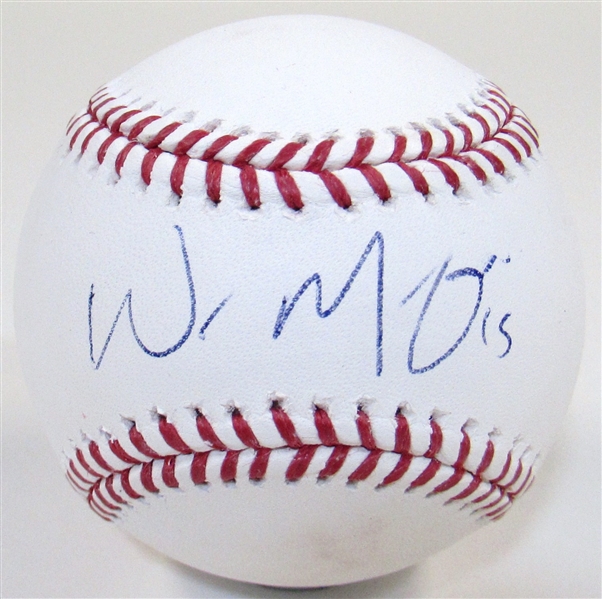 Whit Merrifield Signed Ball