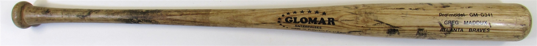 1993-95 Greg Maddux Game Used Bat PSA 9