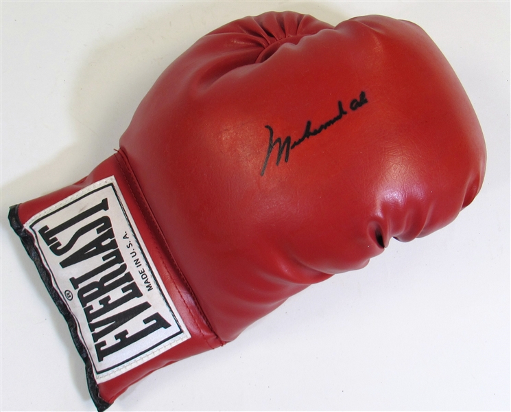 Muhammad Ali Signed Boxing Glove