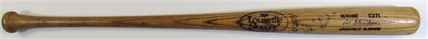 1985-86 Pat Sheridan GU Signed Bat