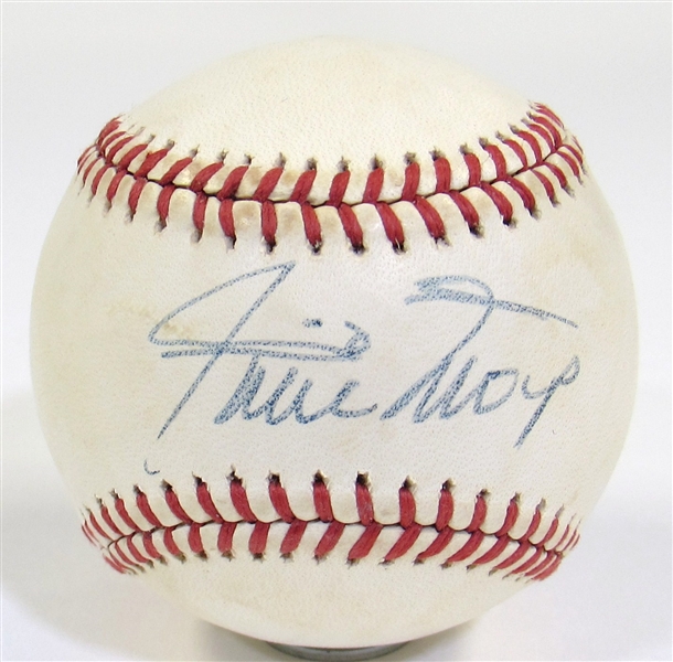 Willie Mays Signed Ball