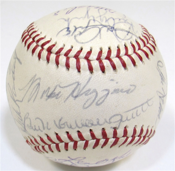 1962 Boston Red Sox Team Signed Ball 