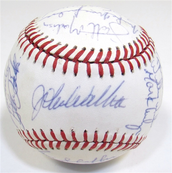 1988 KC Royals Team Signed Ball