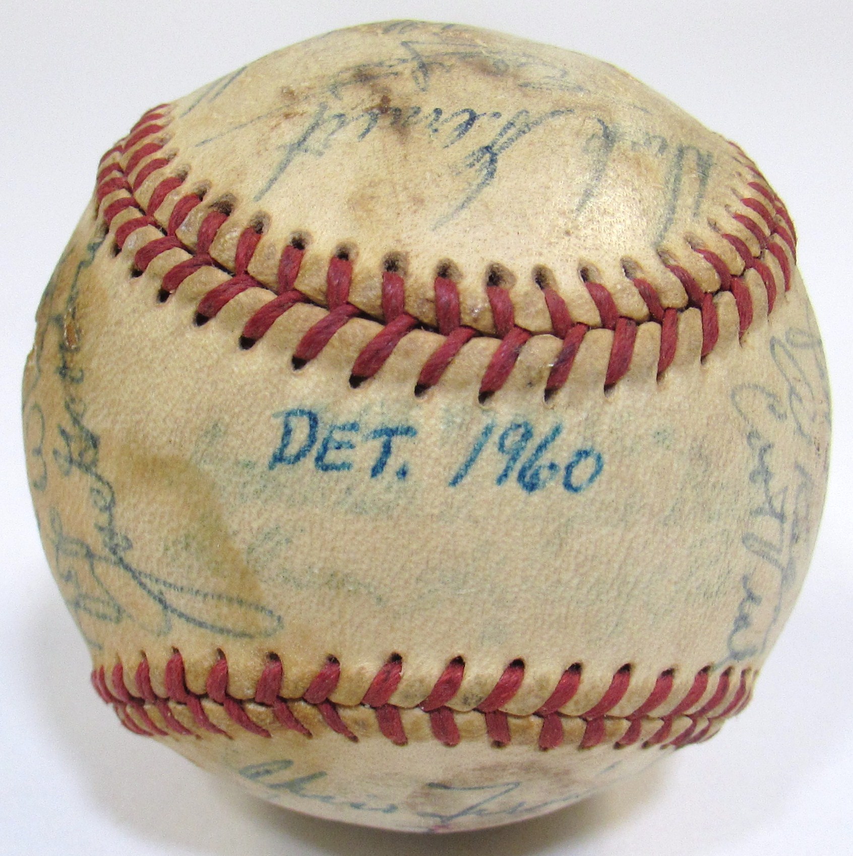 Lot Detail - 1960 Detroit Tigers Team Signed Ball