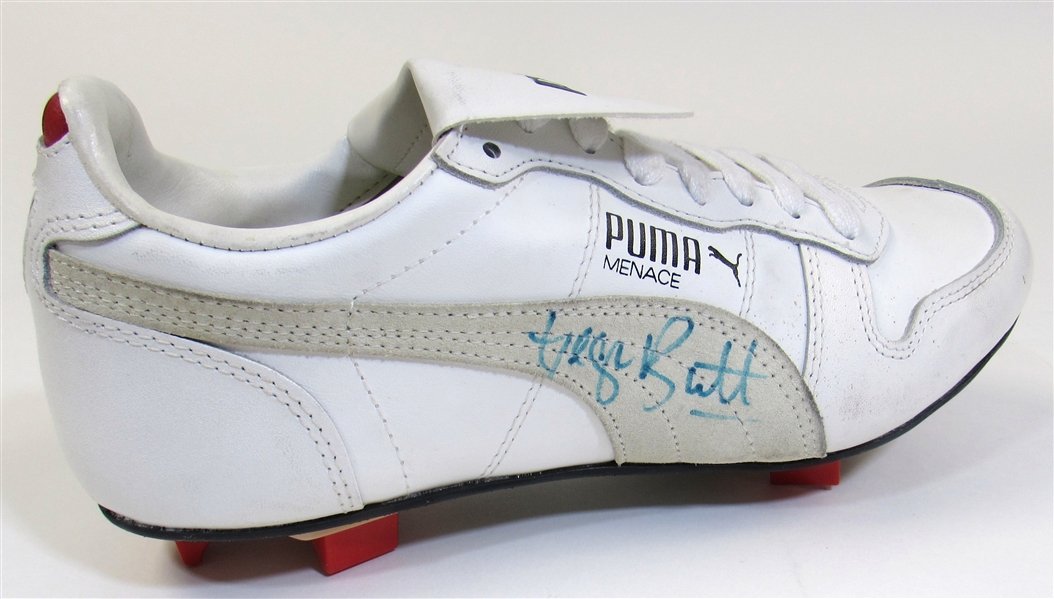 George Brett Signed Puma Baseball Cleat