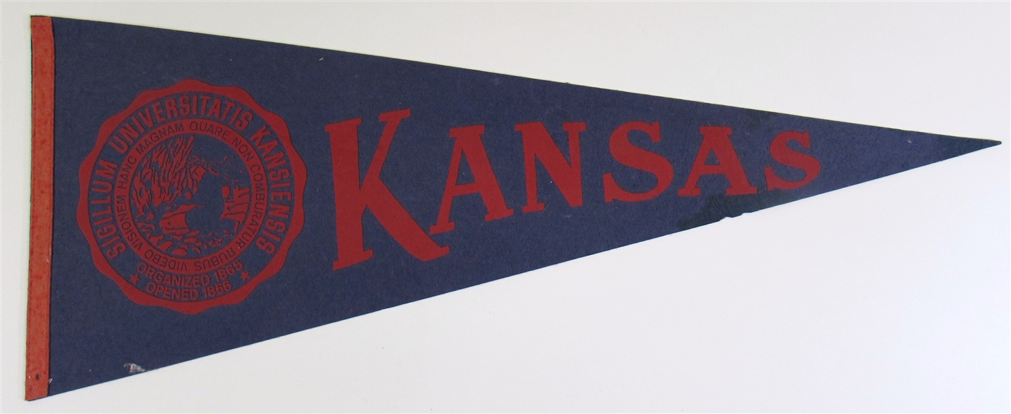 Vintage KU Pennant