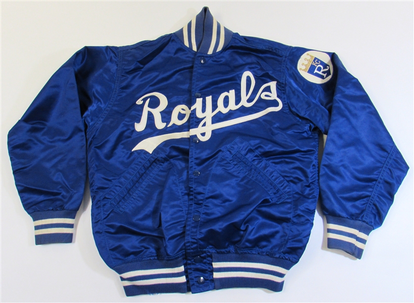 Freddie Patek GU Signed KC Royals Jacket