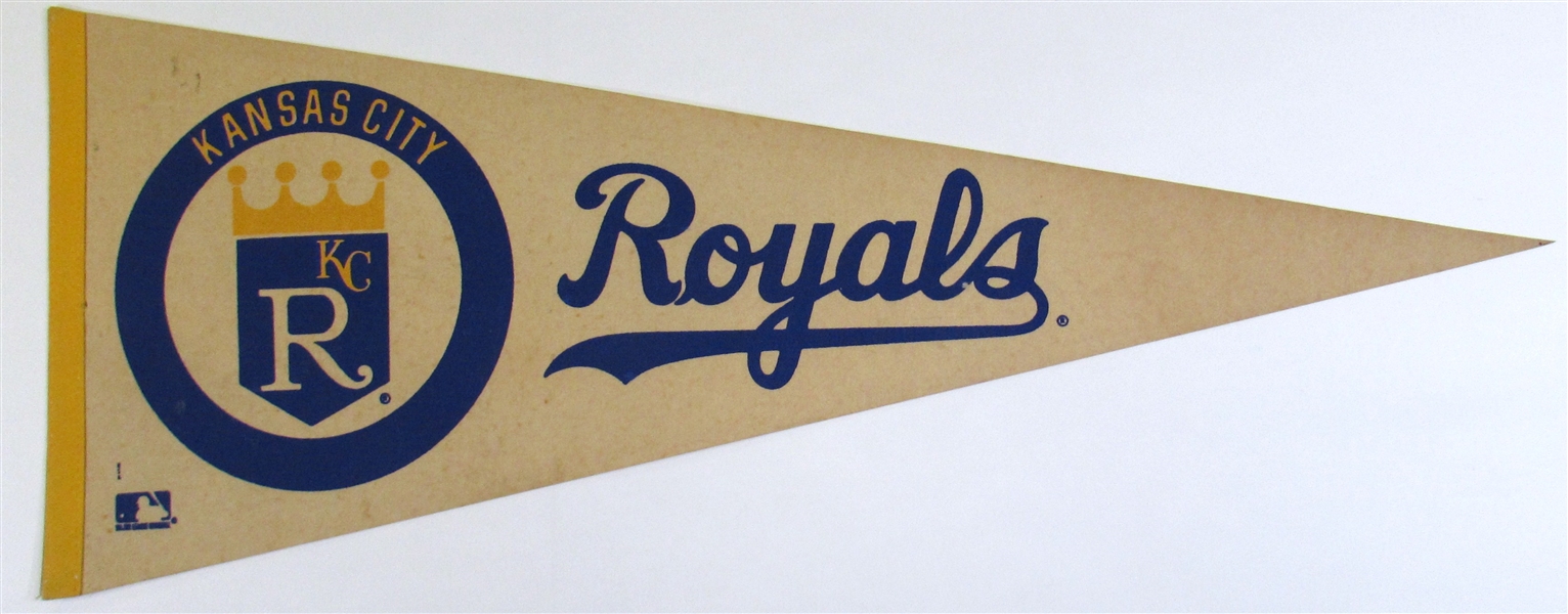 Vintage Kansas City Royals Pennant