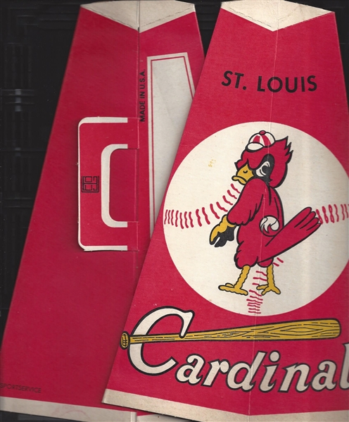 Lot of 2 St.Louis Cardinals Cardboard Mega Phones