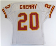 Deron Cherry GU 1991 Signed KC Chiefs Jersey