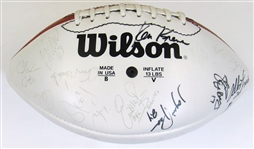 KC Chiefs Signed Football Ernie Ladd, Derrick Thomas, Mike Webster