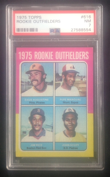 1975 Topps Jim Rice PSA 7