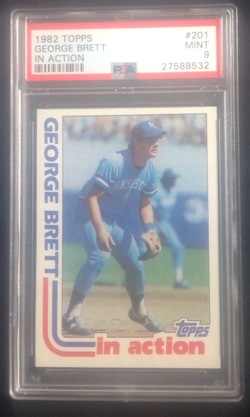 1982 Topps George Brett IA PSA 9