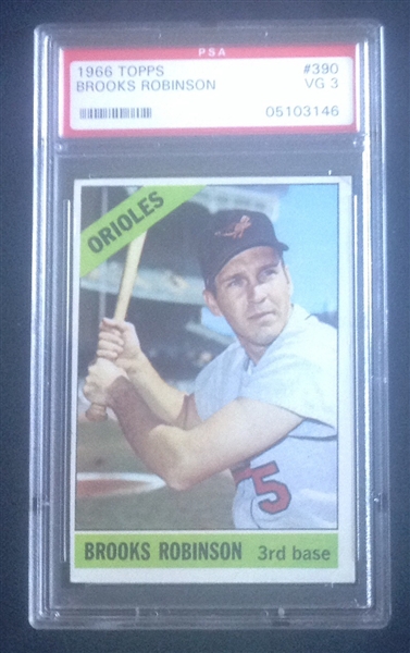 1966 Topps Brooks Robinson PSA 3