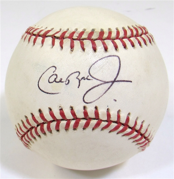 Cal Ripken Jr. Signed Ball