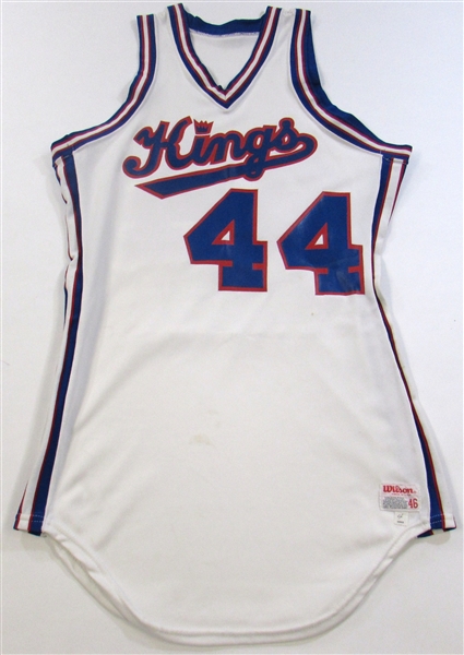 1980-81 Sam Lacey GU KC Kings Jersey