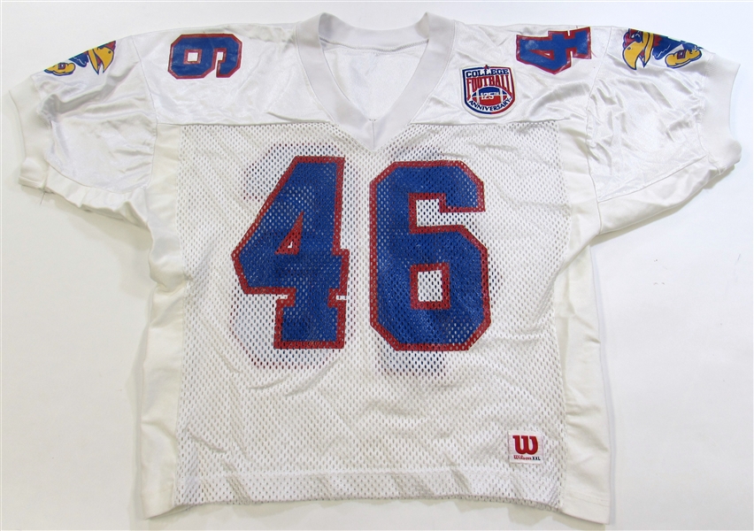 Ronnie Ward KU Game Used Jersey