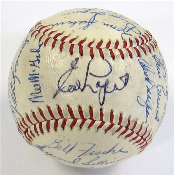 1963 Kansas City As Team Signed Ball