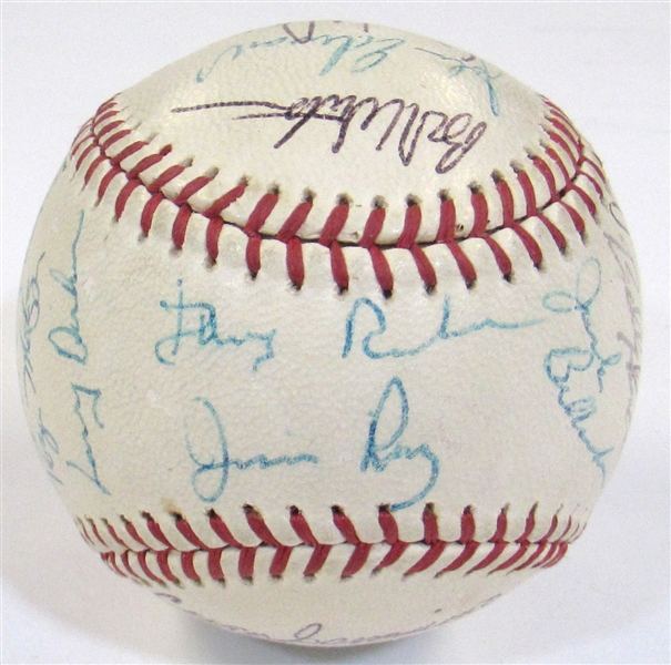1971 Houston Astros Team Signed Ball