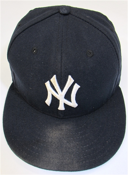 2015 Brendan Ryan Game Used NY Yankees Hat