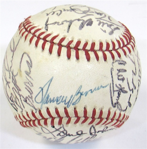 1978 Chicago White Sox Team Signed Ball