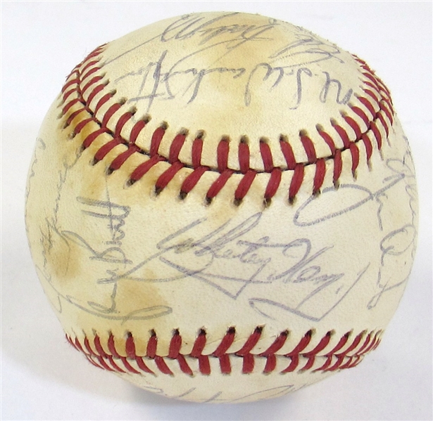 1979 Kansas City Royals Team Signed Ball