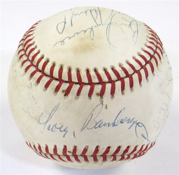 1979 Milwaukee Brewers Team Signed Ball
