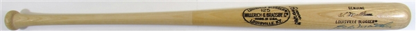 Eddie Mathews Signed Louisville Slugger Bat