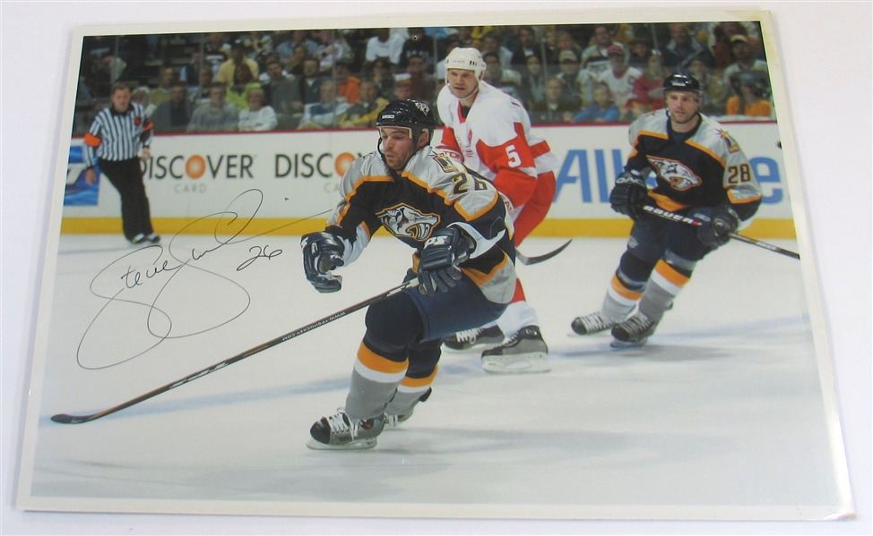 Steve Sullivan Signed Poster board 30x20