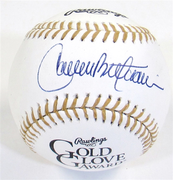 Carlos Beltran Signed GG Baseball - PSA