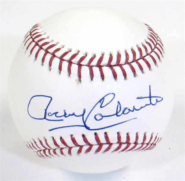 Rocky Colavito Signed Baseball - MLB Authentication 