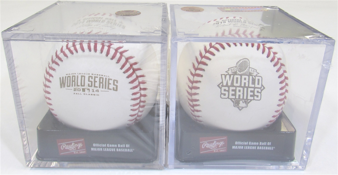 World Series Official 2014 & 2015 Baseballs New !!!