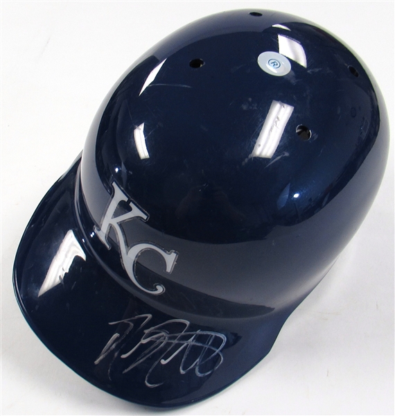 Billy Butler Signed Batting Helmet