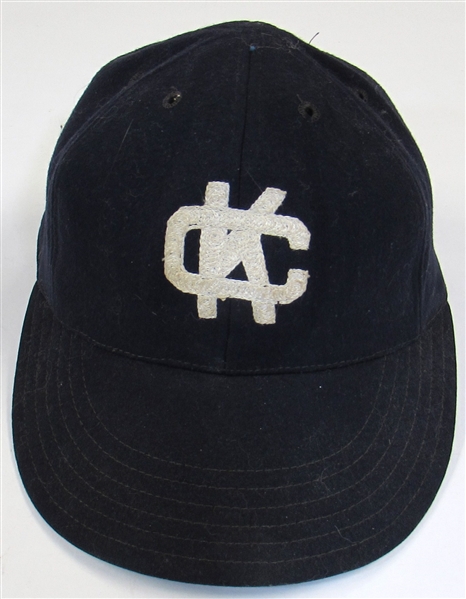 Kansas City Blues Game Worn Baseball Cap #4