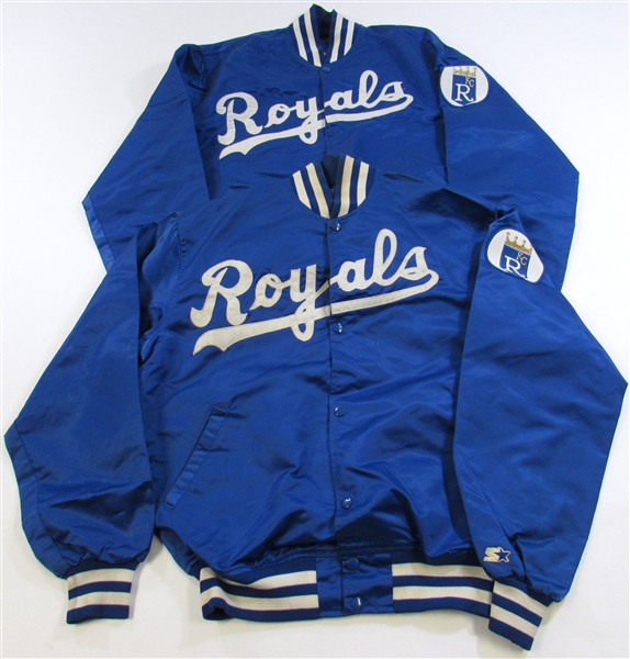 Lot Of 2-U.L. Washington GU KC Royals Jackets