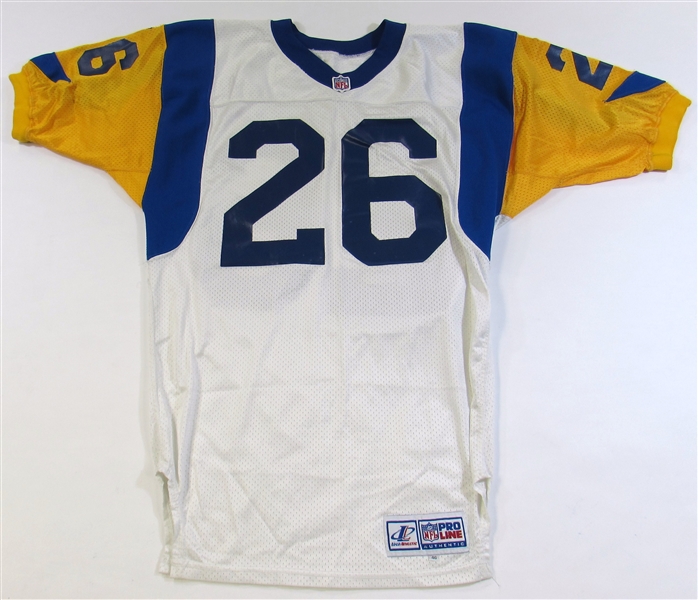 1998 June Henley GU L.A. Rams Jersey