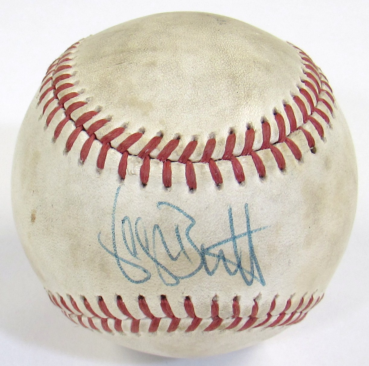 Lot Detail - 1985 WS GU George Brett Signed Ball