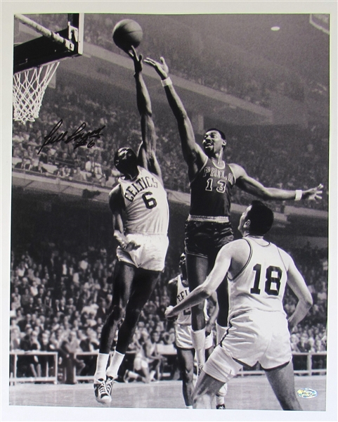 16x20 Signed Bill Russell Photo