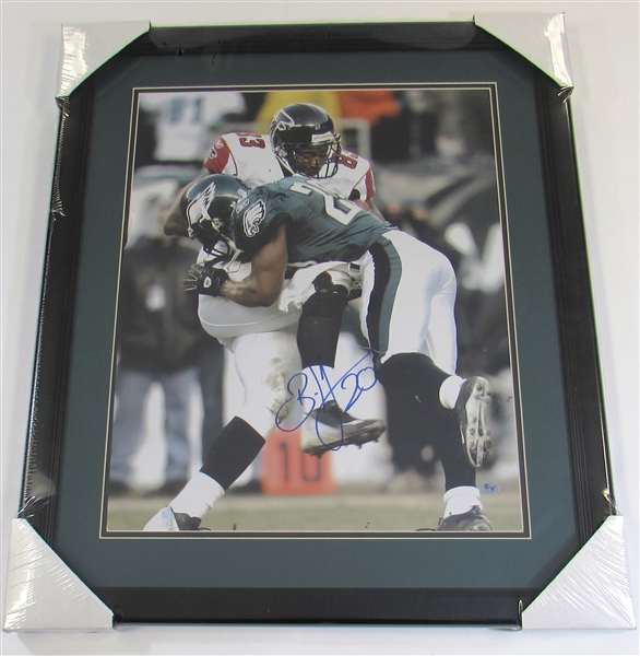 Signed Brian Dawkins Framed Photo