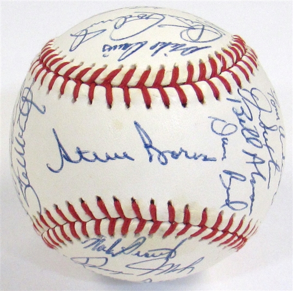 1983 Oakland As Team Signed Ball